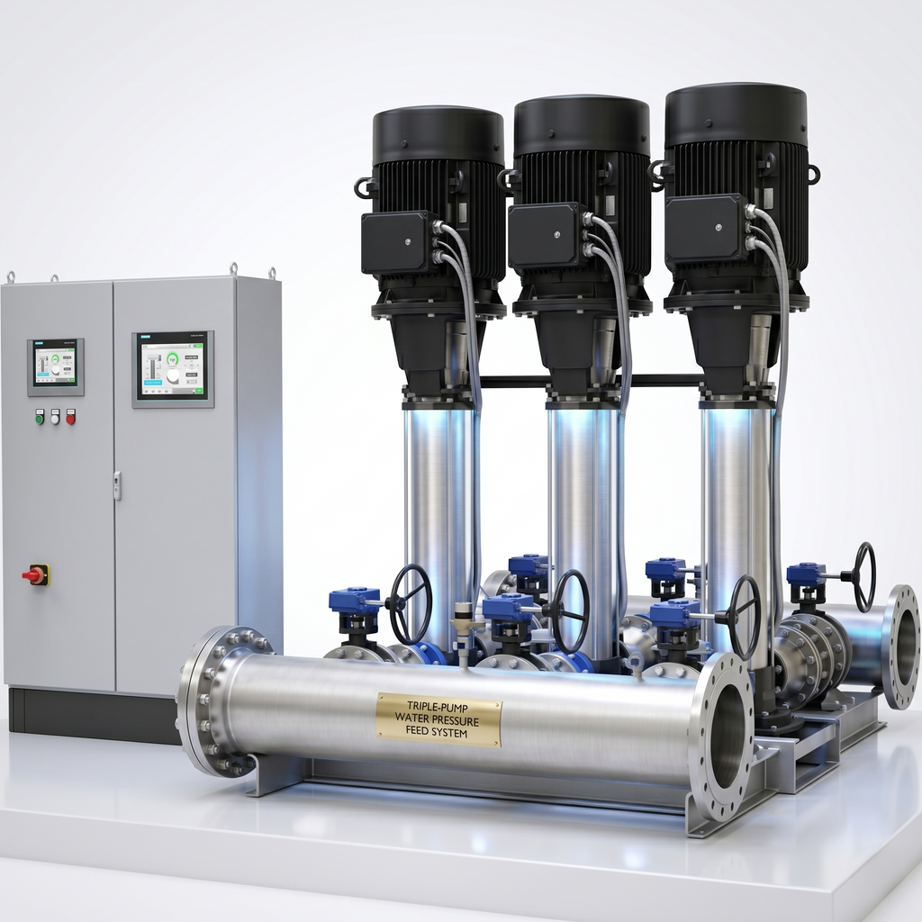 WATER PRESSURE FEED SYSTEM