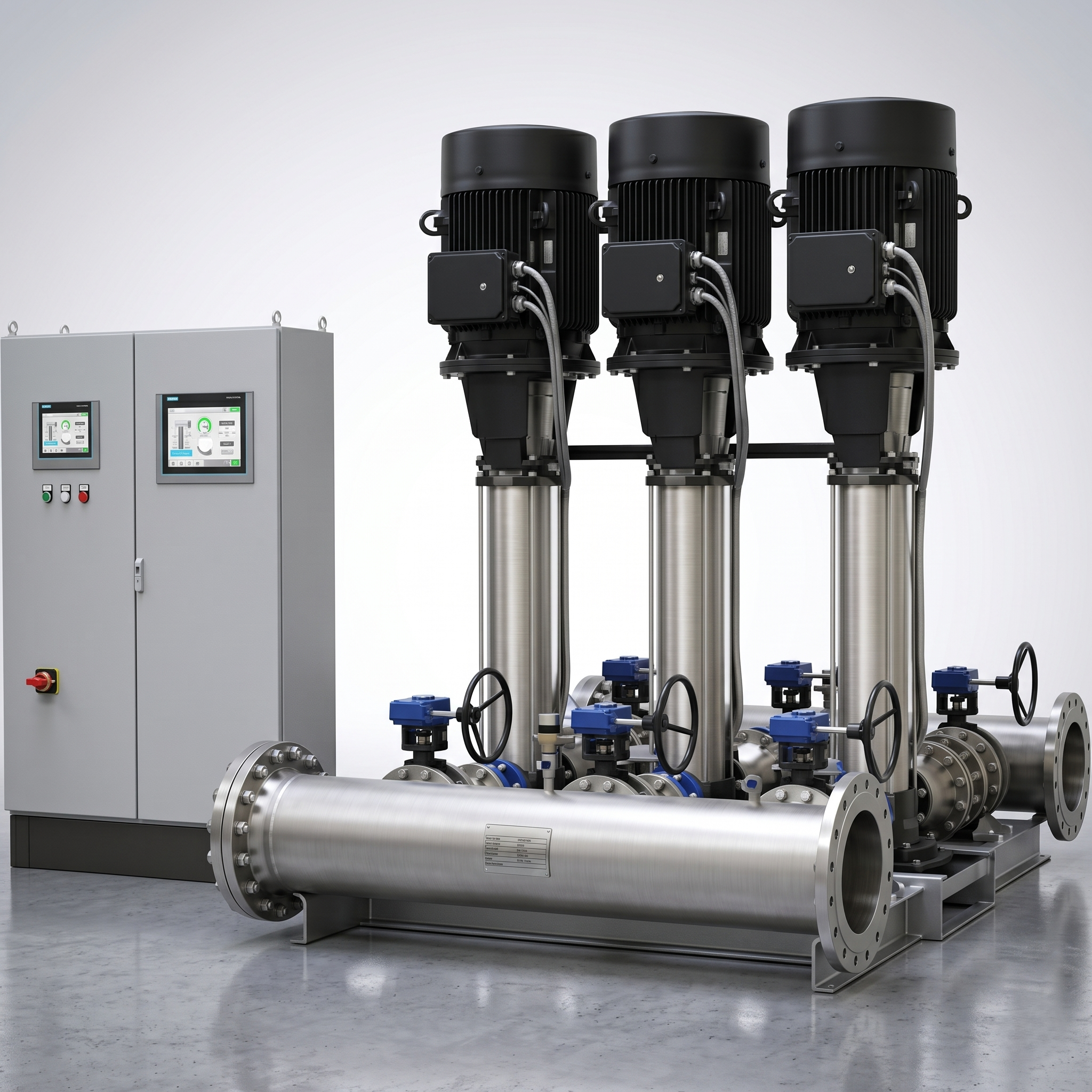 WATER PRESSURE FEED SYSTEM